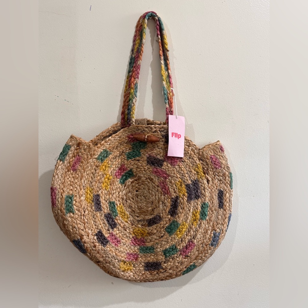 Fabulous MJ 
Tan and Pink Cork Tote Bags with Artistic Patterns